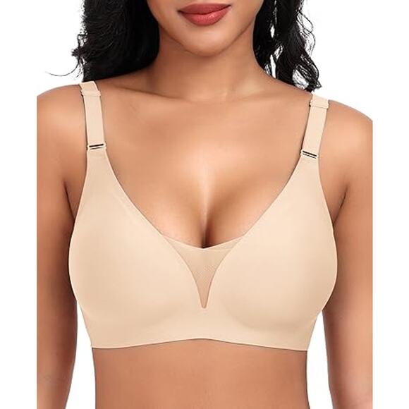 New w/ Tags Women's Full Figure Front Closure Back Smoothing. Size 42C - Picture 1 of 6